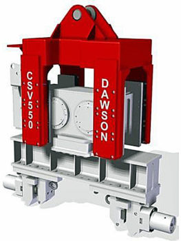 Hydraulisk Vibrator med Caisson Clamps