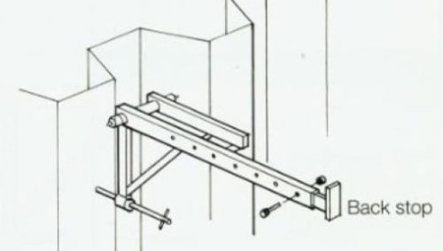 Underramme md bagstop