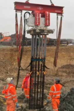 Installation Armeringsbur